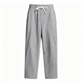Men’s Lightweight Linen Straight-Leg Pants