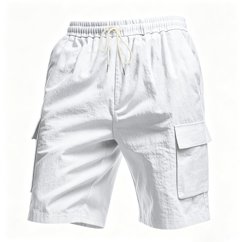 Men’s Linen Blend Casual Shorts