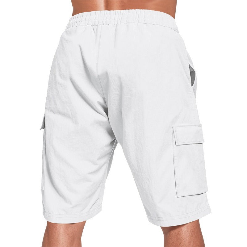 Men’s Linen Blend Casual Shorts