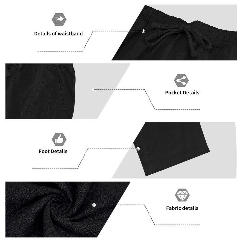 Men’s Linen Shirt and Pants Set