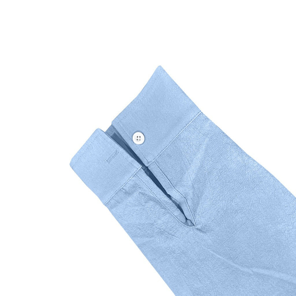 Men’s Long Sleeve Linen Casual Shirt